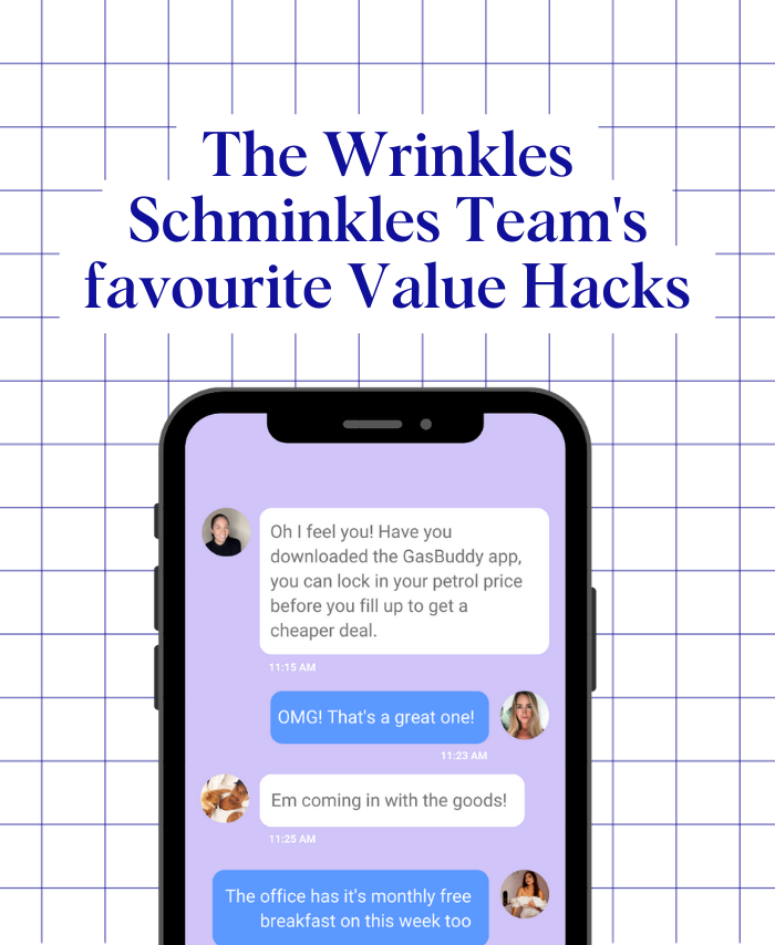 Community Approved Value Hacks: the team at Wrinkles Schminkles Reviews