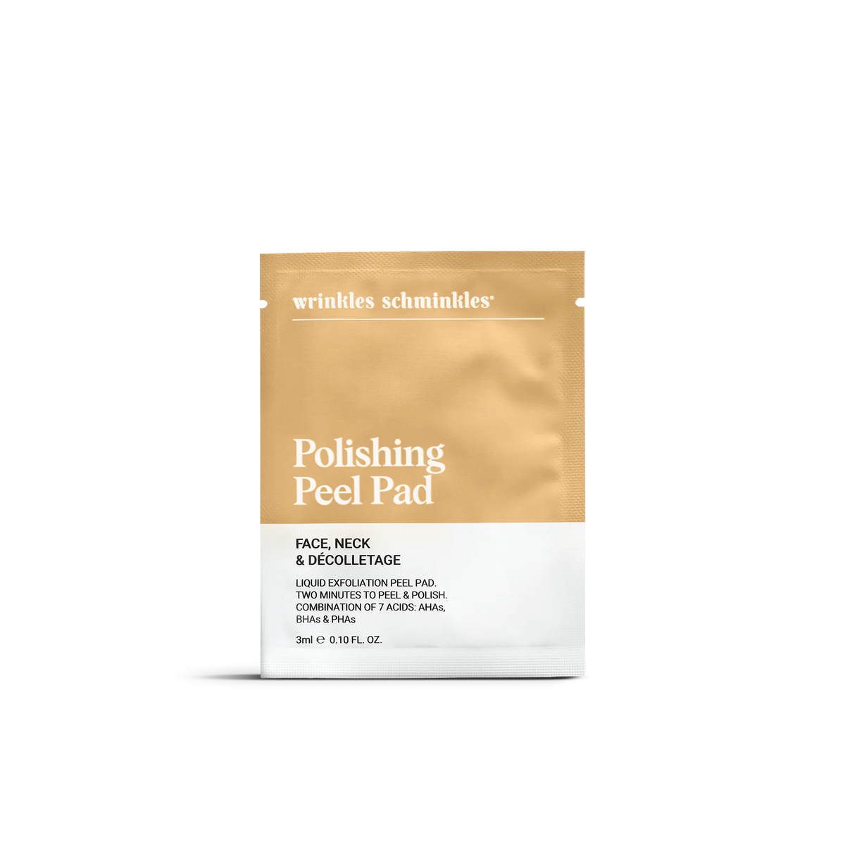 Face, Neck & Décolletage Peel Pads – Set of 5 Towelettes