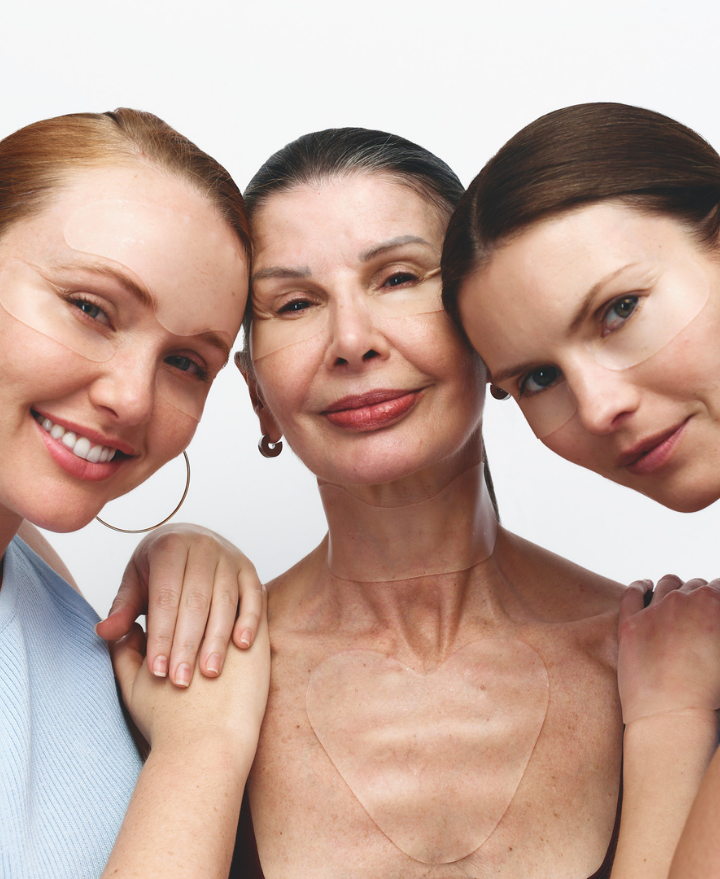 Wrinkles Schminkles blog banner on clinical study results for skin confidence after 4 weeks of patching