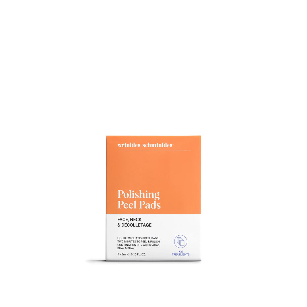 Face, Neck & Décolletage Peel Pads - Set of 5 Towelettes