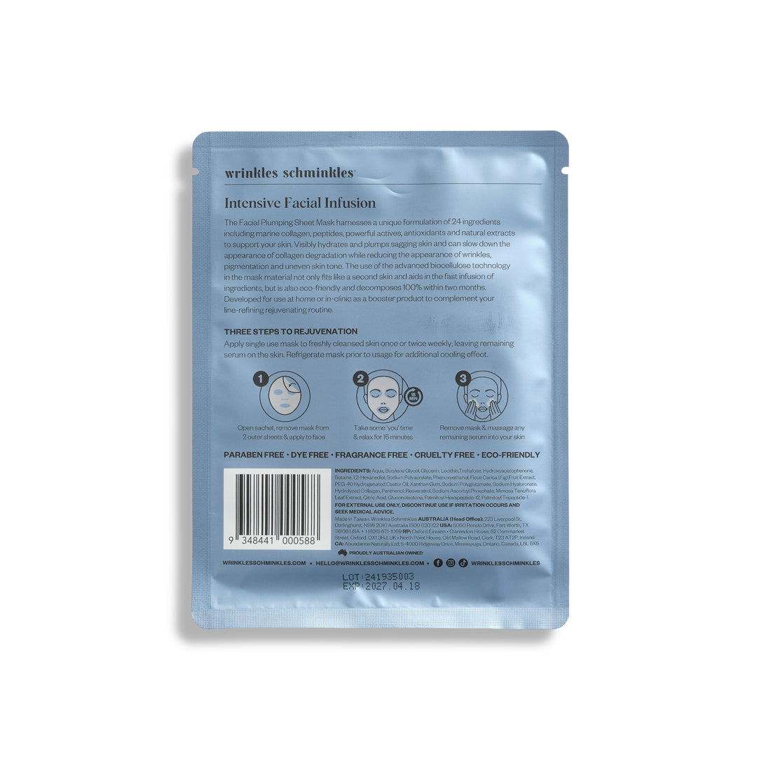 Facial Plumping Sheet Mask - Single