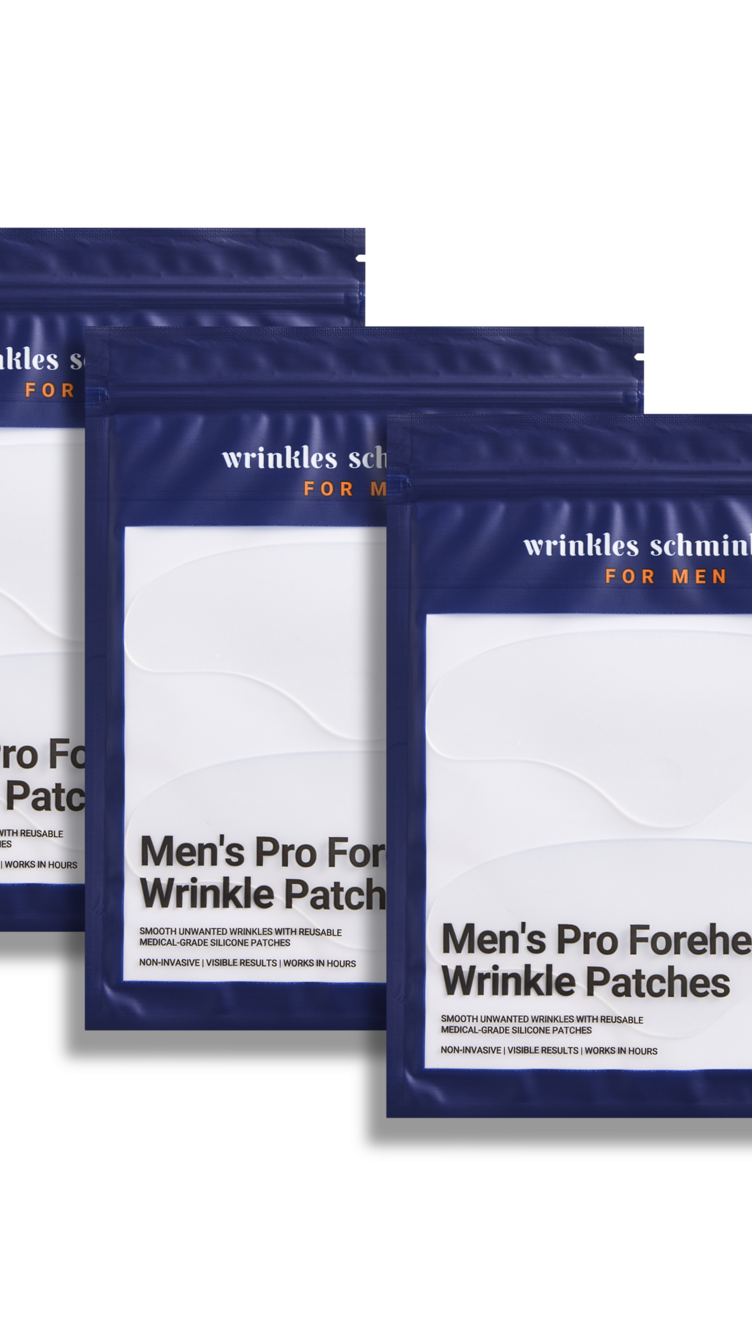 Men's Pro Forehead Wrinkle Patches, 3 pack