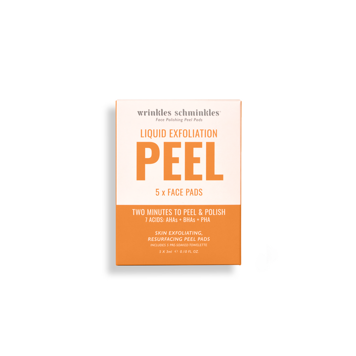 Face Polishing Peel Pads - Set of 5 Towelettes