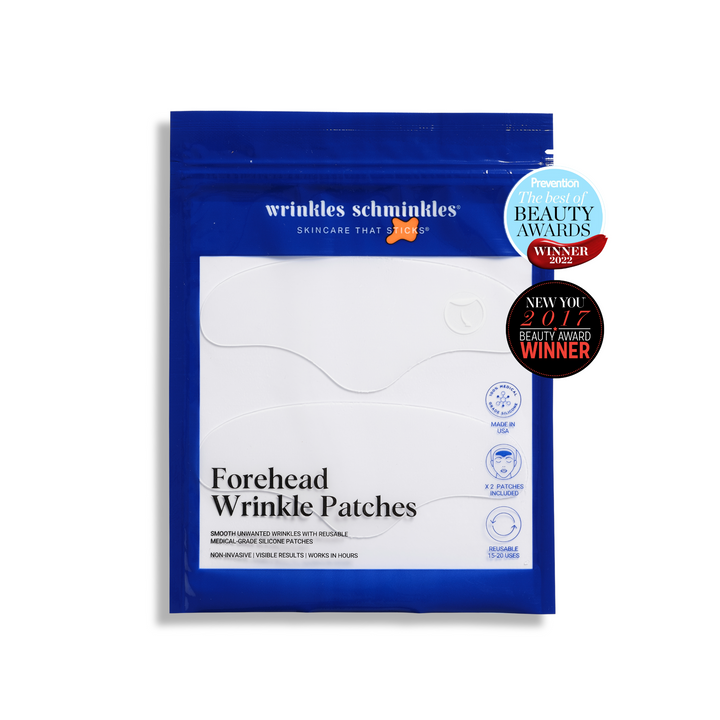 Men's Forehead Wrinkle Patches - Set of 2 patches