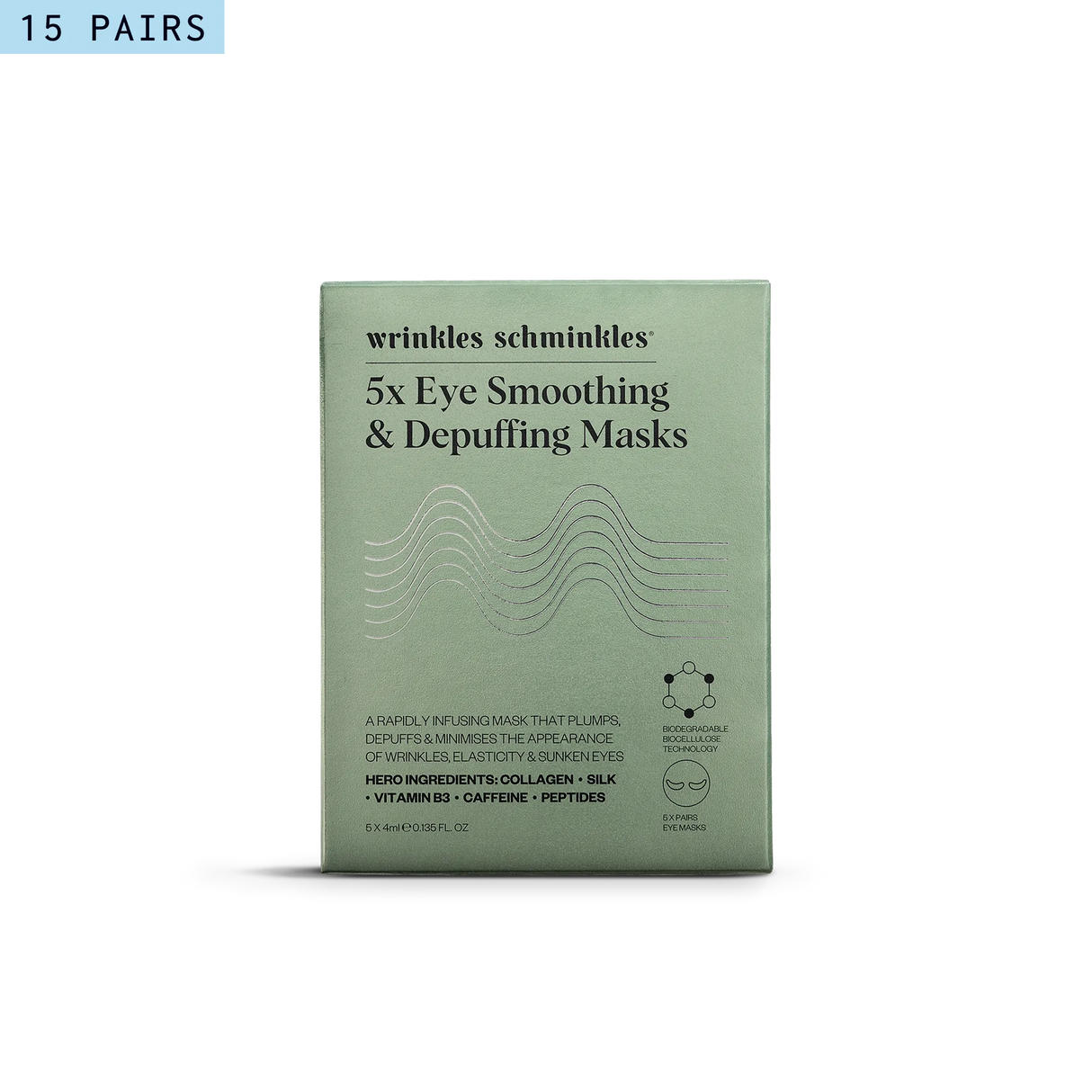 Eye Smoothing & Depuffing Mask - 5 Pairs